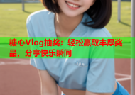 糖心Vlog抽奖：轻松赢取丰厚奖品，分享快乐瞬间