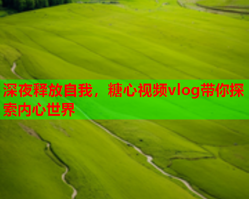 深夜释放自我，糖心视频vlog带你探索内心世界  第1张