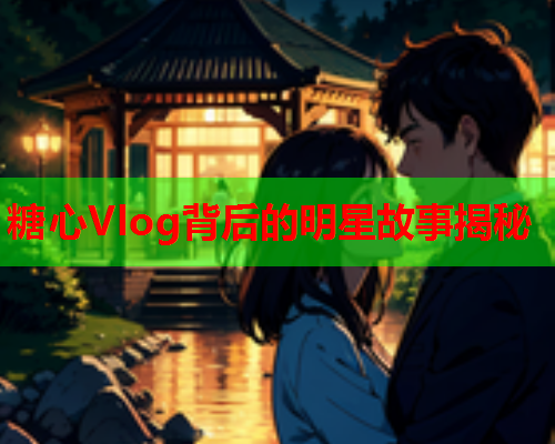 糖心Vlog背后的明星故事揭秘  第2张
