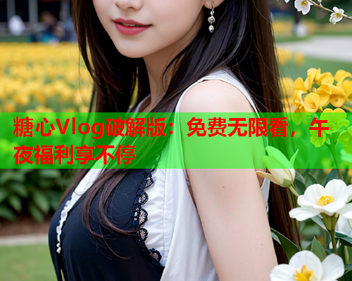 糖心Vlog破解版：免费无限看，午夜福利享不停  第1张